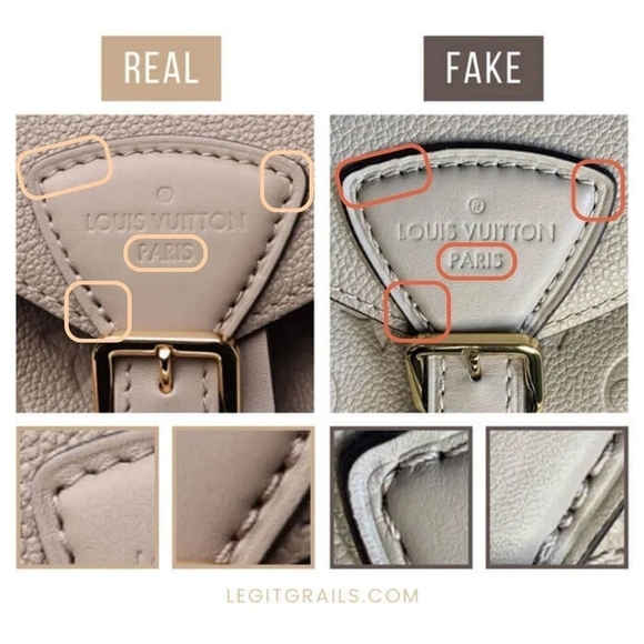 KNOWING YOUR LUXURY! REAL VERSUS FAKE 💯👀 LOUIS VUITTON - Picture 11 of 14